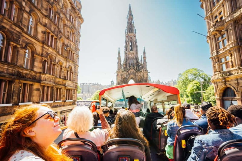 Edinburgh: Big Bus Hop-On, Hop-Off Tour by Open-Top Bus - City Tour Stops That Matter (and what to do at each one)
