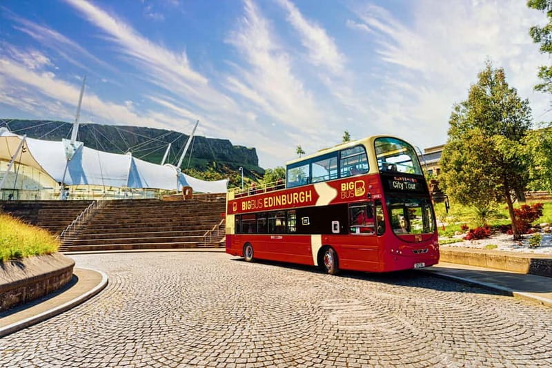 Edinburgh: Big Bus Hop-On, Hop-Off Tour by Open-Top Bus - Stop Markers, Maps, and the Little Things That Can Save Time