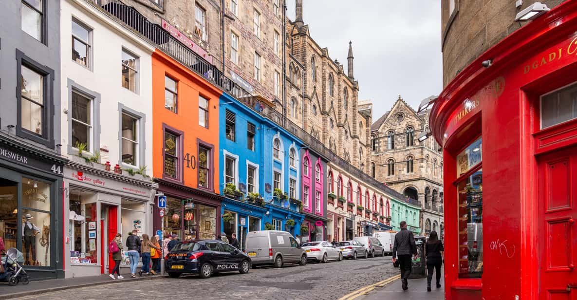 French Language : Original Harry Potter Tour of Edinburgh - Potterrow, Victoria Street, and the Royal Mile: The Old Town Pass-By Moments That Stick